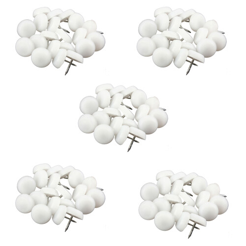 40x 20mm Feet Pad Skid Glide Nail Protector Chair Table Leg