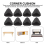 200Pc Shipping Box Corner Protectors Plastic Packaging Edge Protector 2