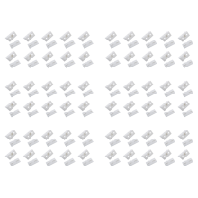 Furniture Cabinet Fastener Corner Braces Angle Brackets White 10pcs