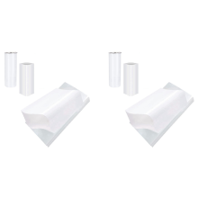 200 Pieces 5X10 Inch White Bag for 567G , Heat Transfer Shrink Film