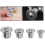 Drill Dowel Pin Set,Alignment Tool 6/8/10/12 mm for Accurate Drilling 4