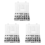 280Pcs Stainless Steel Slotted Spring ,Split Spring with Box 1