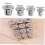 Drill Dowel Pin Set,Alignment Tool 6/8/10/12 mm for Accurate Drilling 5
