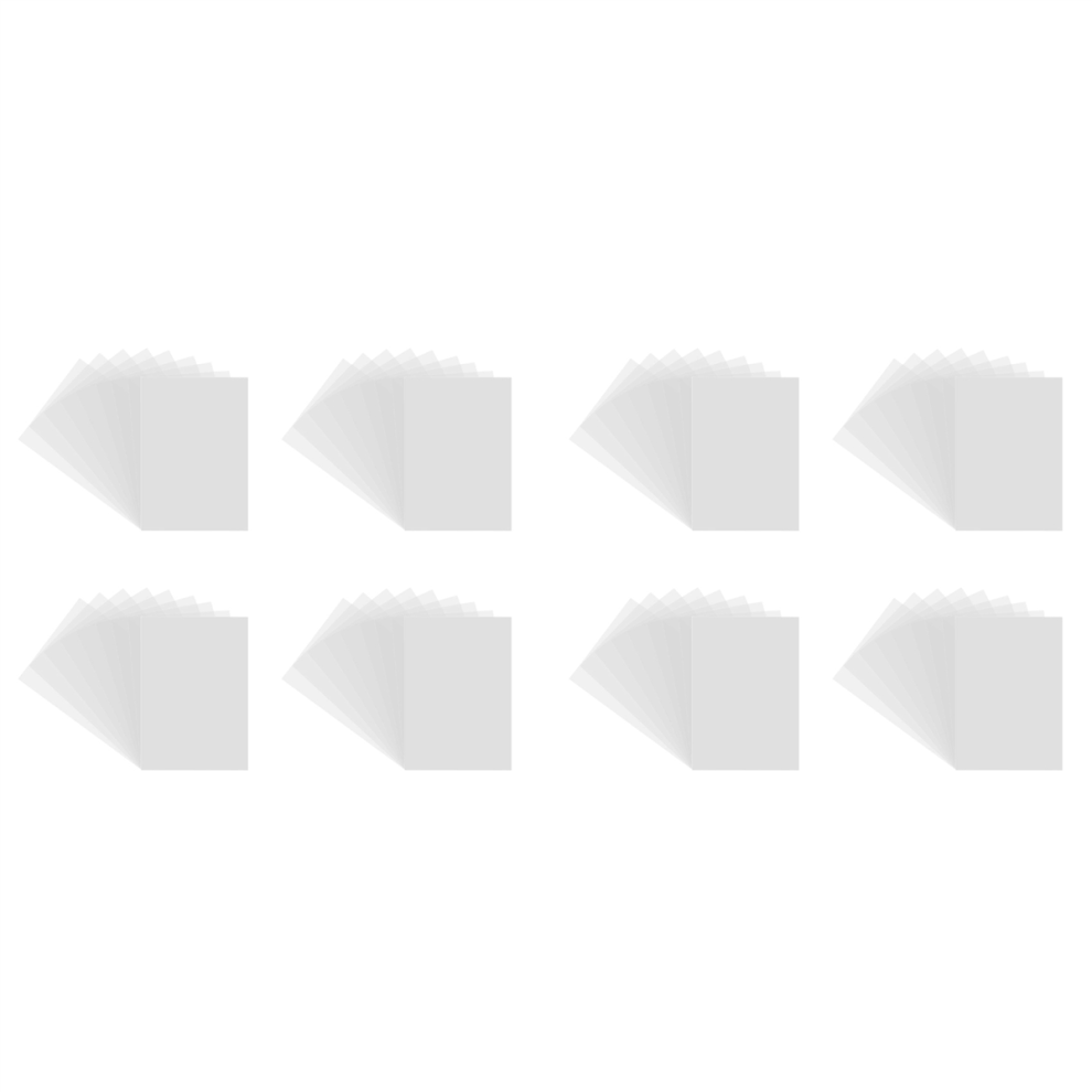 36Pcs Shrink Plastic Sheets, Shrink Film Sheets Blank For Diy Craft 4712751214457