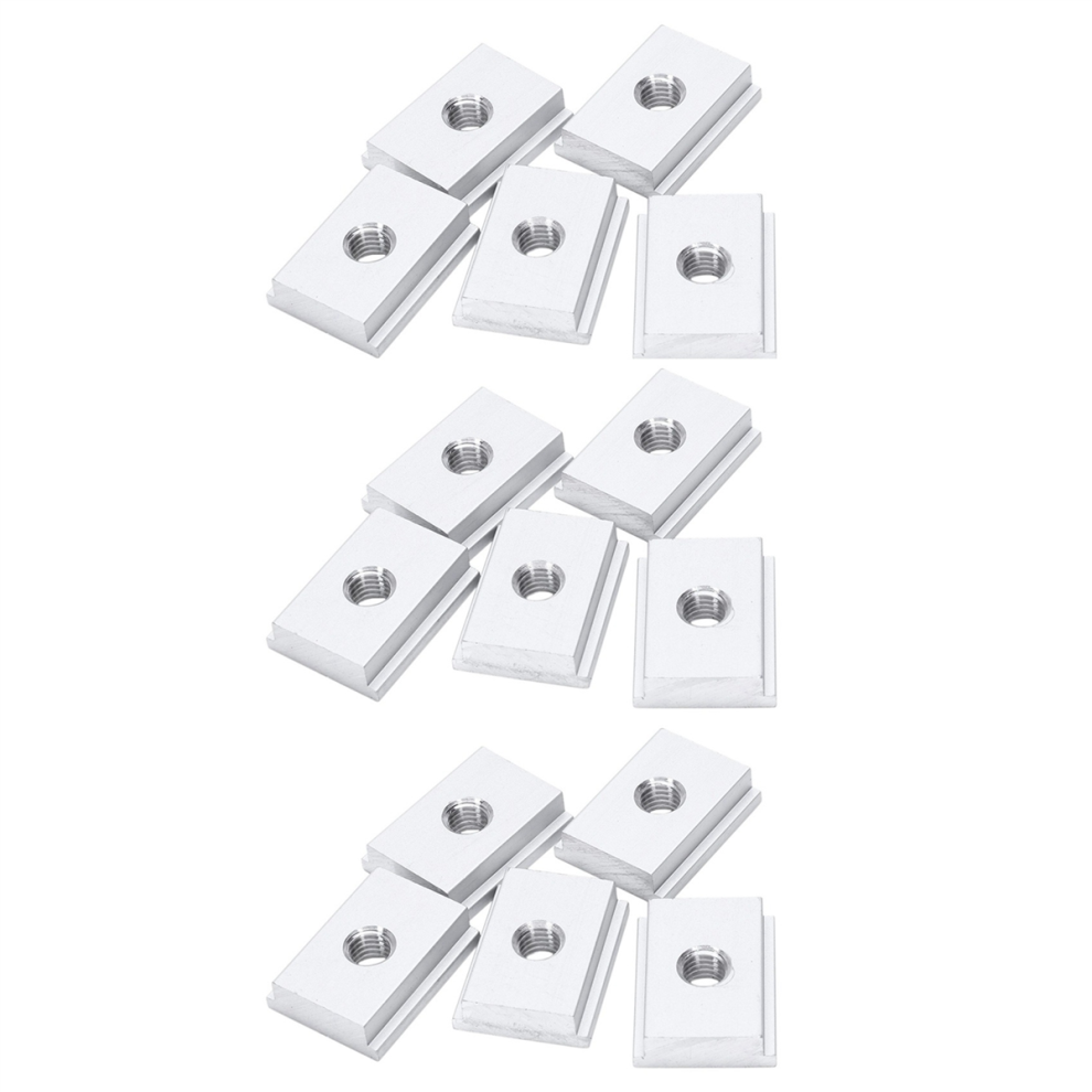 15Pcs M8 T-Track Slider Sliding Nut Aluminum Alloy T Slot Nut-image-OPC-PJ92X88-NEW