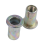 20pcs Flat Head Metric Steel M5 Blind Insert Rivet Nut 4