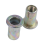 20pcs Flat Head Metric Steel M5 Blind Insert Rivet Nut 2