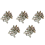 20pcs Flat Head Metric Steel M5 Blind Insert Rivet Nut 1