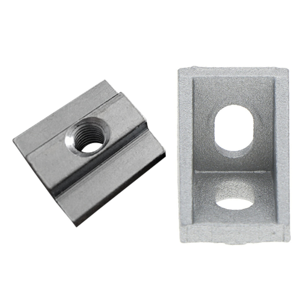 50pcs M5 T Sliding Nut Carbon Steel for 2020 Aluminum Profile