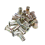 20pcs Flat Head Metric Steel M5 Blind Insert Rivet Nut 3