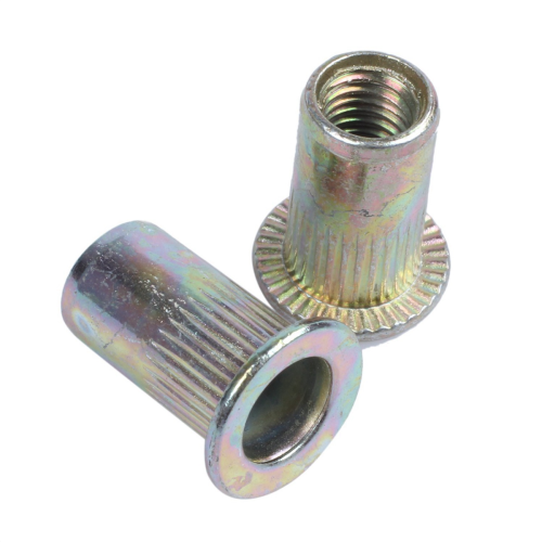 20pcs Flat Head Metric Steel M5 Blind Insert Rivet Nut 2