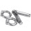M8x60mm Wall Concrete Brick Expansion Screws Closed Hook Anchor Bolts 2