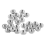 M3 Stainless Steel Self Clinching Rivet Nut Fastener 25pcs 3