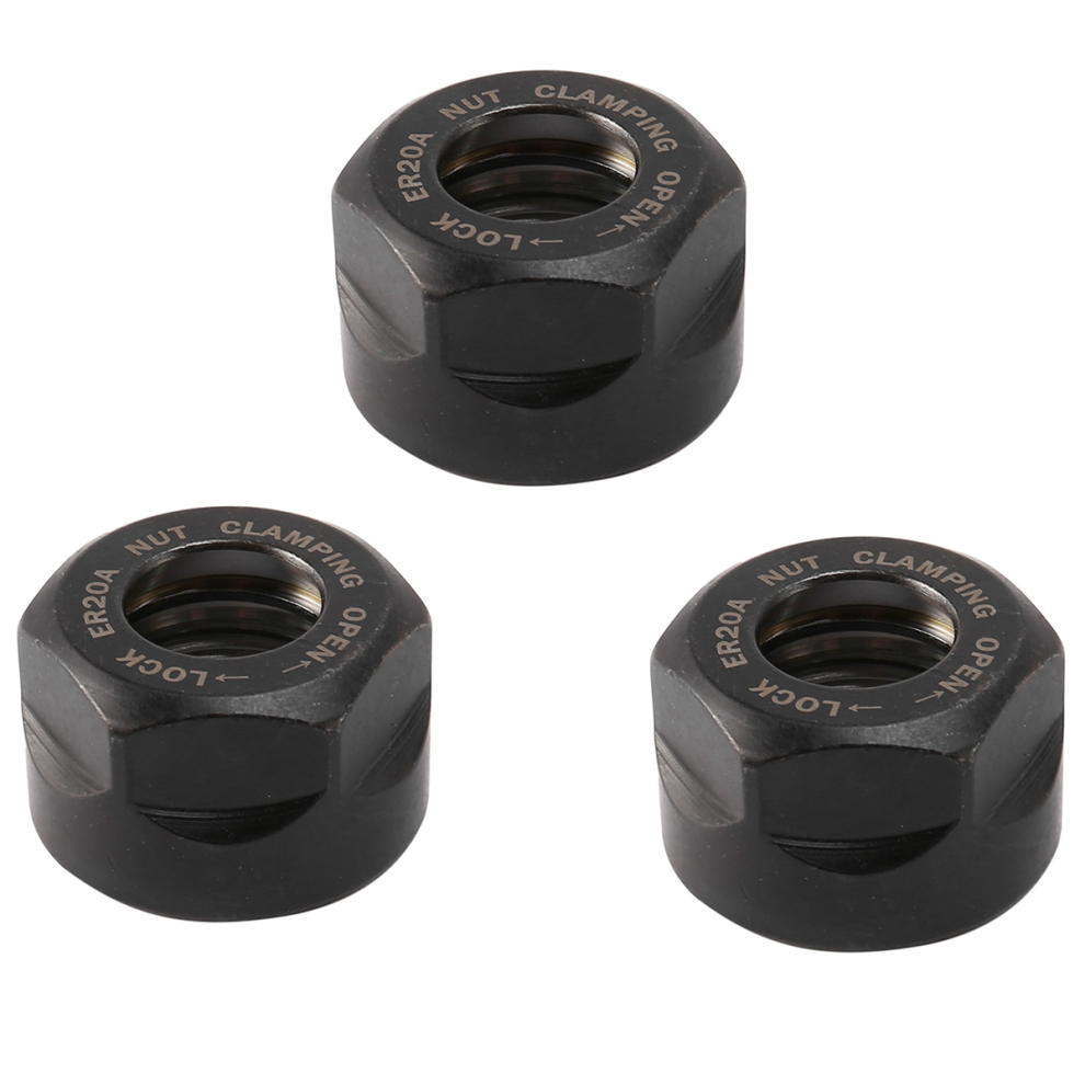 Er20 Collet Clamping Nuts For Cnc Milling Chuck Holder Lathe 4712751217076