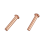 100 Pcs 5/64inch x 25/64inch Round Head Copper Solid Rivets Fasteners 4