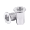 M5 Aluminium Threaded Rivnuts Flat Head Rivet Nuts 100pcs 7