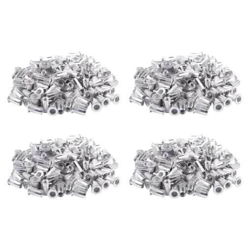 M5 Aluminium Threaded Rivnuts Flat Head Rivet Nuts 100pcs