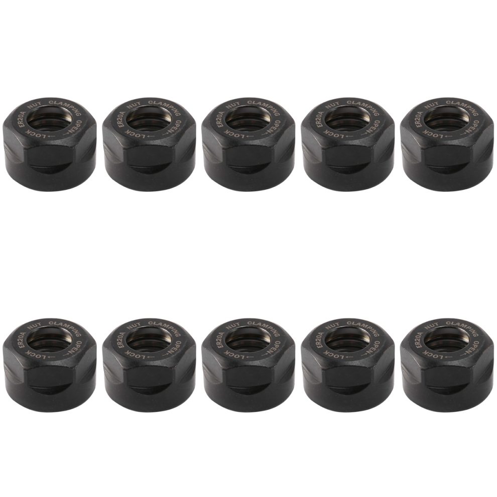 Er20 Collet Clamping Nuts For Cnc Milling Chuck Holder Lathe 4712751217069