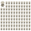 100 pcs DIY Rivet Rivet Rivet Metal Conseil - Argent 1