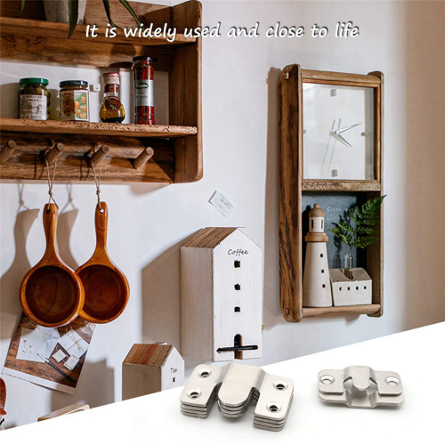 20Pcs Art Painting Interlocking Hook Wall Photo Frame Z Clip 1