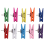Push Pins with Wooden Clips for Cork Boards Multicolor 20pcs 3