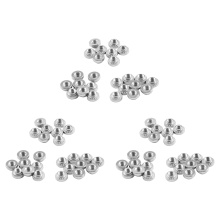 Konstgjorda bärstjälkar, 7,5 tum julglitterbär (guld)