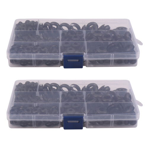 260pcs Rubber Grommet M3 / / M5 / M6 / M8 / M10 / M12
