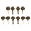 2Pcs Metal Rose Flower Curtain Tie Back Tieback Holders Wall Decor 1