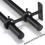Curtain Rod Bracket, 6Pcs Double Curtain Rod Holder 5