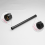 Black Shower Extend Pipe 30cm Length Shower Mixer Pipe Brass Bath 2