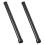Black Shower Extend Pipe 30cm Length Shower Mixer Pipe Brass Bath 1