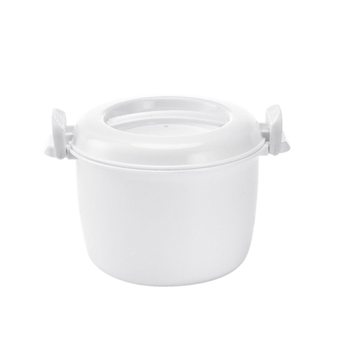 Rice Cooker Small Lunch Container for Microwave Oven 17.5x21x14cm 2