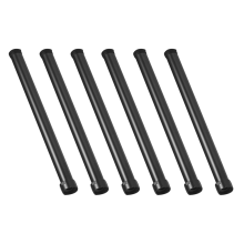 Black Shower Extend Pipe 30cm Length Shower Mixer Pipe Brass Bath