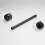 Black Shower Extend Pipe 30cm Length Shower Mixer Pipe Brass Bath 4
