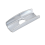 2 Pcs Silver Tone Metal Diamond Back Burly Donut Chain Tensioner 6