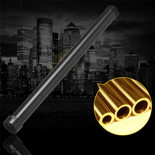 Black Shower Extend Pipe 30cm Length Shower Mixer Pipe Brass Bath 1