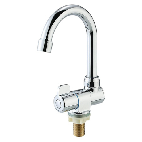 2X Copper Basin Faucet Cold Kitchen Tap for Marine Boat Deck 2