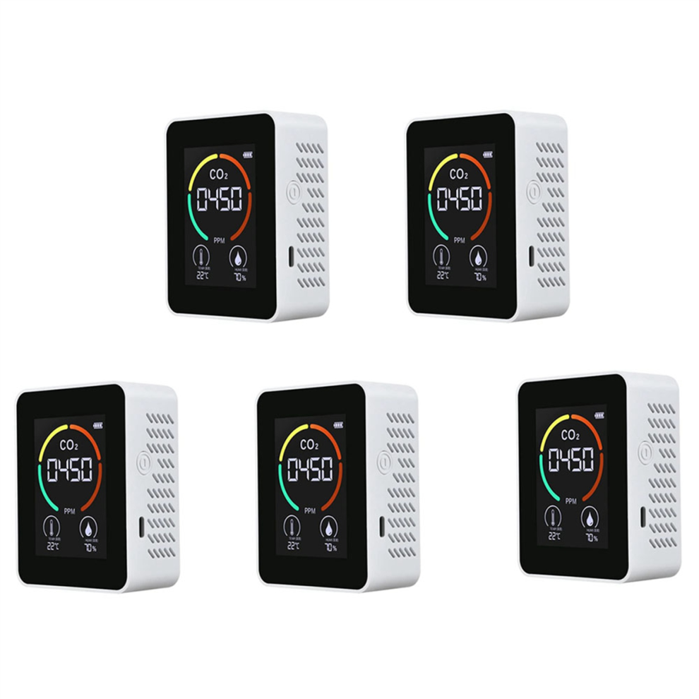 Temperature & Humidity Meter, Air Quality Monitor, Co2 Detector, A 4712751220984