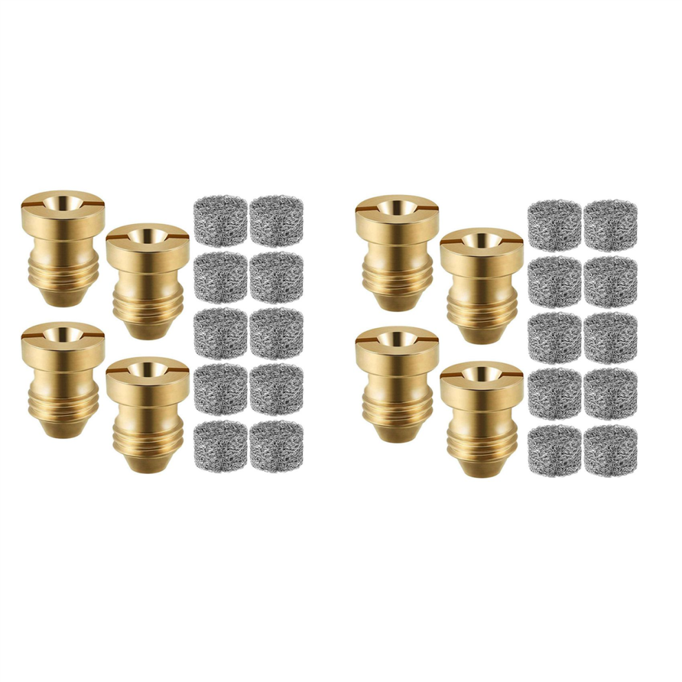 4 Pieces Foam Cannon Orifice Nozzle Tips And 10 Pieces Foam Maker 4712751207558