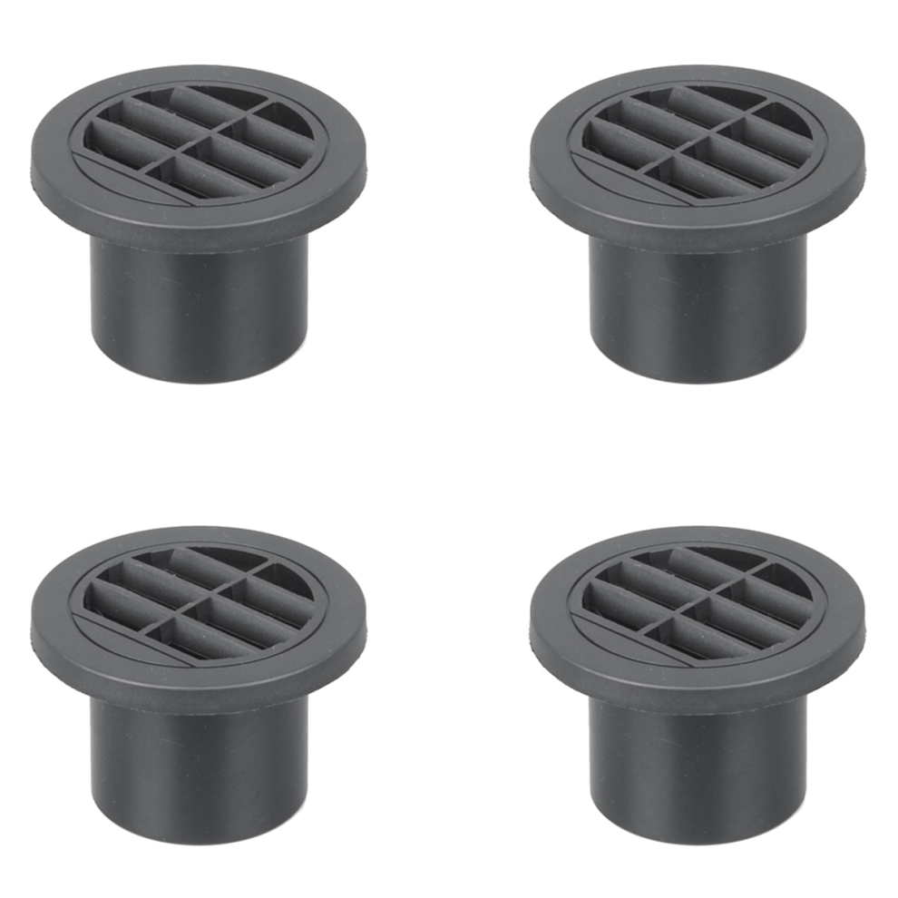 Air Vent Ducting Piece Round Flat Pipe Outlet Exhaust Connector 60Mm 4712751218905
