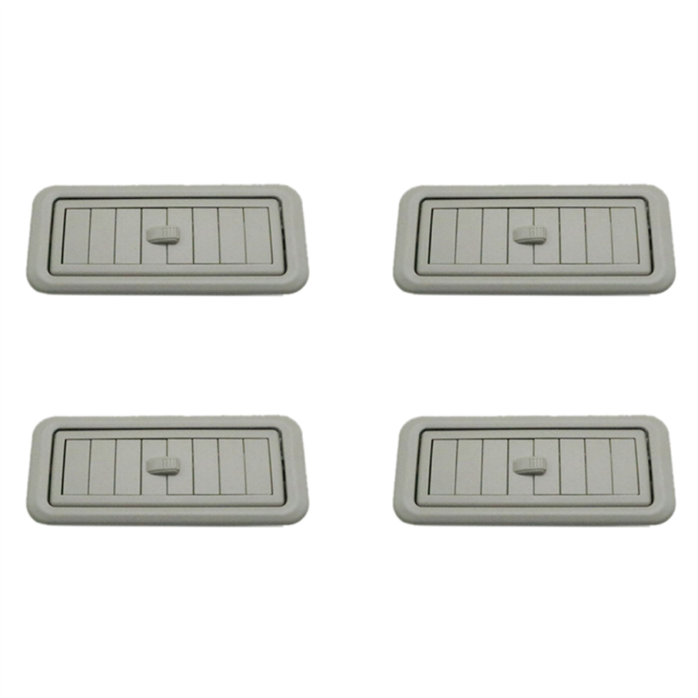 Top Ac Vents For Land Cruiser Prado Lc150 10-17 Grey 4712751219421