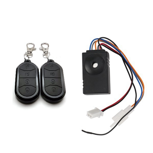 Ebike Alarm System Dual Remote Control 36V 48V 60V 72V Universal 2
