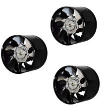 6 Inch High-Speed Exhaust Fan Kitchen Extractor Metal Toilet Fan220V