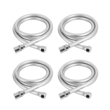 PVC High Pressure Thickening Anti-Winding Smooth Shower Hose -1.5M
