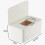 (White) Tissue Box Dustproof Tissue Box Wet Wipes Dispenser 4