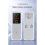 Personal Dosimeter X γ β-Rays Detector Radioactive Tester Alarm-White 3
