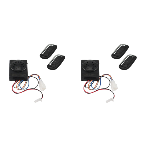 36V-72V Electric Scooter Alarm System Dual Remote Control Alarm