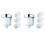 4PCS Purifier Output Universal Shower Filter PP Faucets Accessories 1