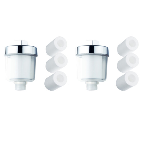 4PCS Purifier Output Universal Shower Filter PP Faucets Accessories