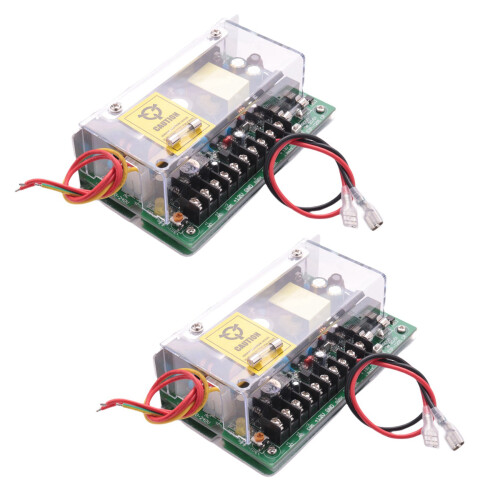 2X DC 12V 5A UPS Fuction Door Access Control Power Supply Use